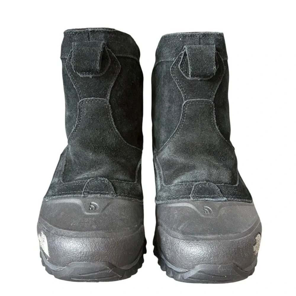 The North Face Men's Black Suede Waterproof Winter Chukka Boots Sz 9.5 Insulated